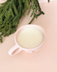 Reusable Cup Candle - Candy Cane