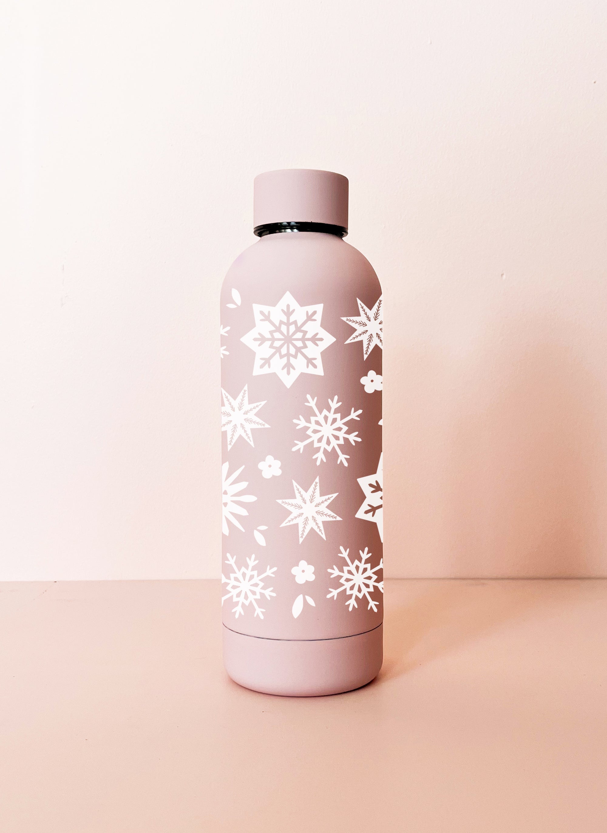 17oz Stainless Steel Bottle - Pink