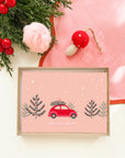Folded Christmas card - 5x7" size