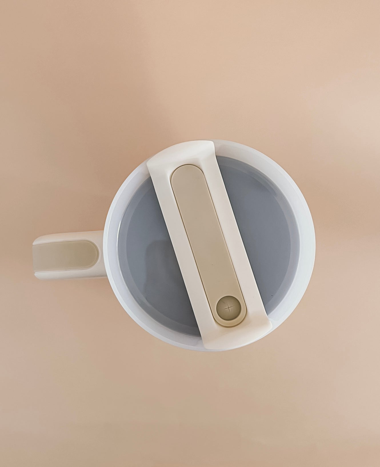 40oz Insulated Tumbler - Cream White Christmas Mosaic