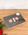 Coffret de 6 cartes de Noël pliées - Ornements