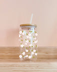 Verre boho - Bloom blanc