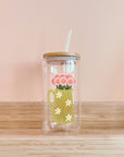 Verre boho - Pot de fleurs