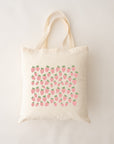 Reusable bag - strawberry field