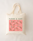 Sac réutilisable - fleurs & café