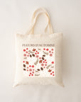 Sac réutilisable - fleurs d'automne