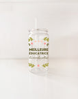 Verre en plastique 16oz - enseignante & éducatrice