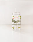 Verre en plastique 16oz - enseignante & éducatrice