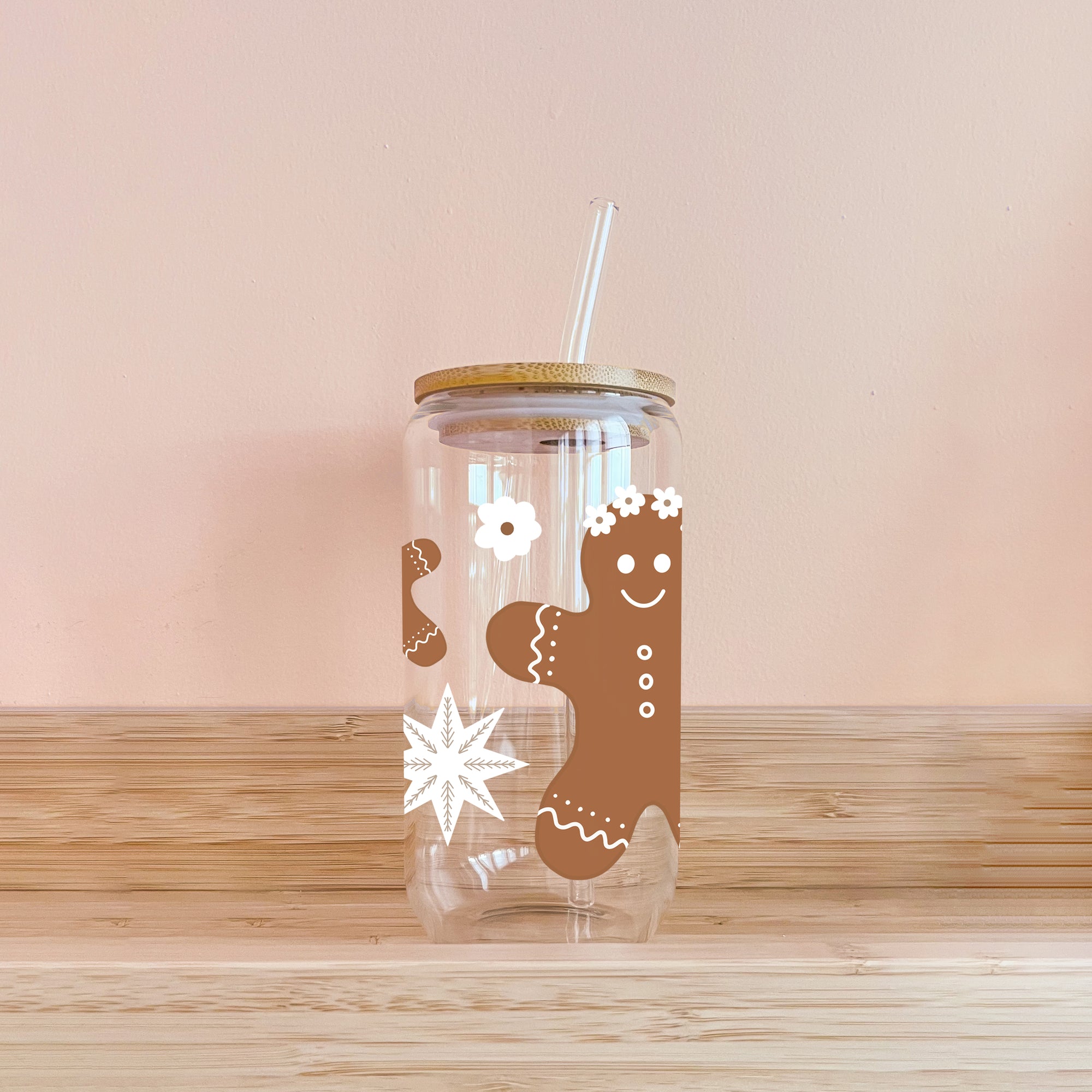 Boho glass - gingerbread cookies