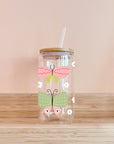 Verre boho - papillons