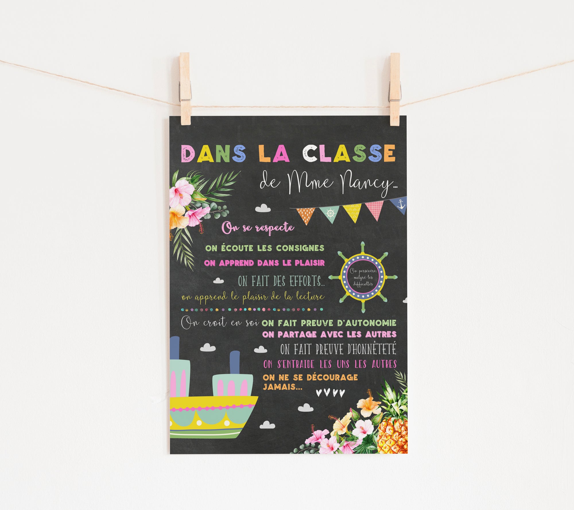 Poster "In the class of..."