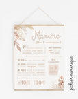 Personalized Pampas poster