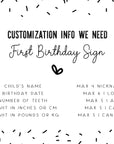 Personalized Boho Rainbow Poster
