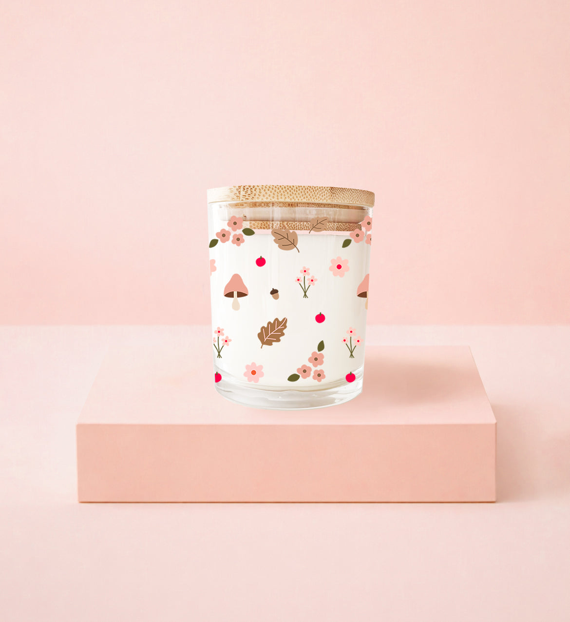 Bougie réutilisable 8oz - Autour du feu