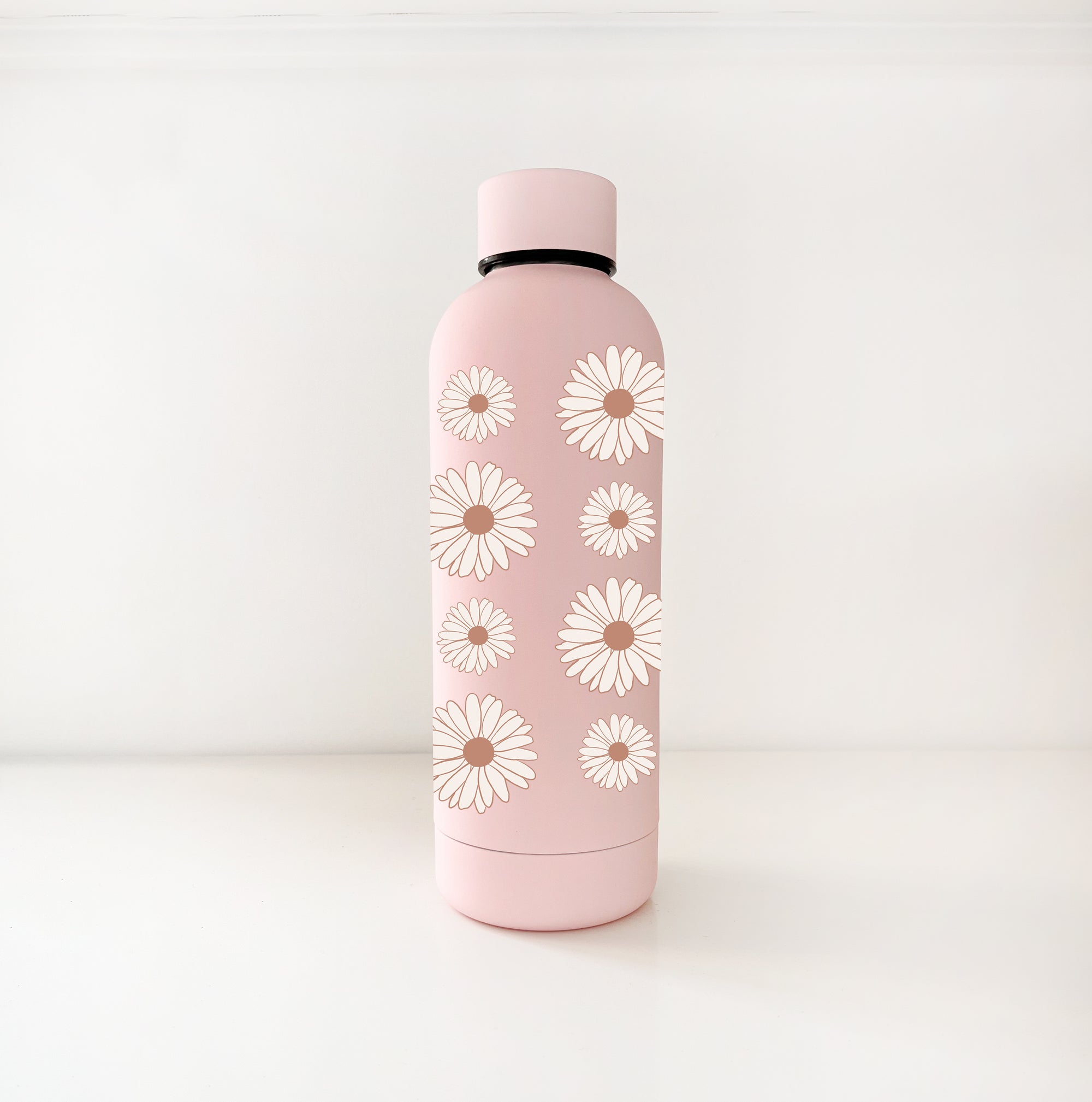 Bouteille en acier inox 17oz - rose pâle