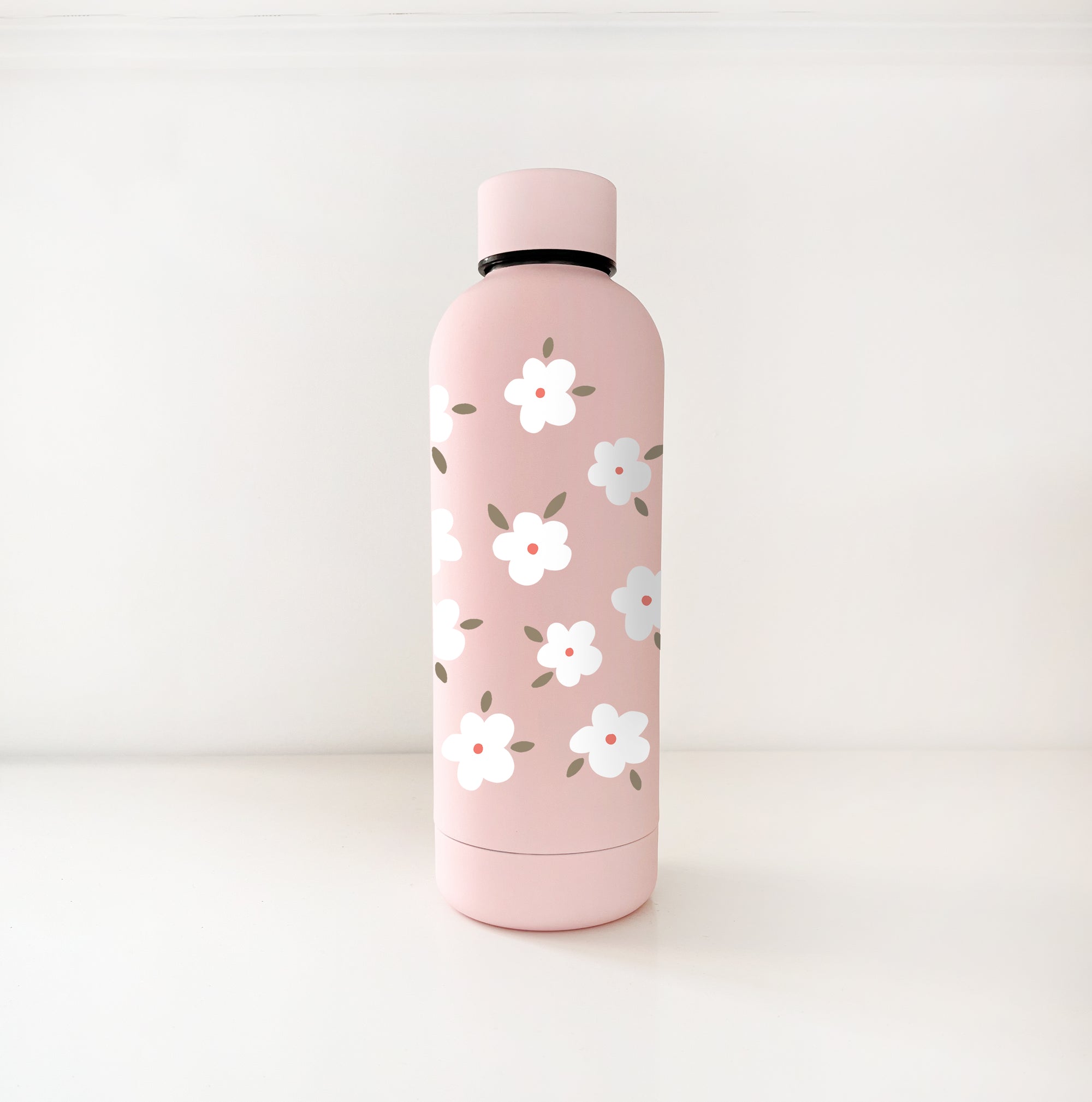 Bouteille en acier inox 17oz - rose pâle