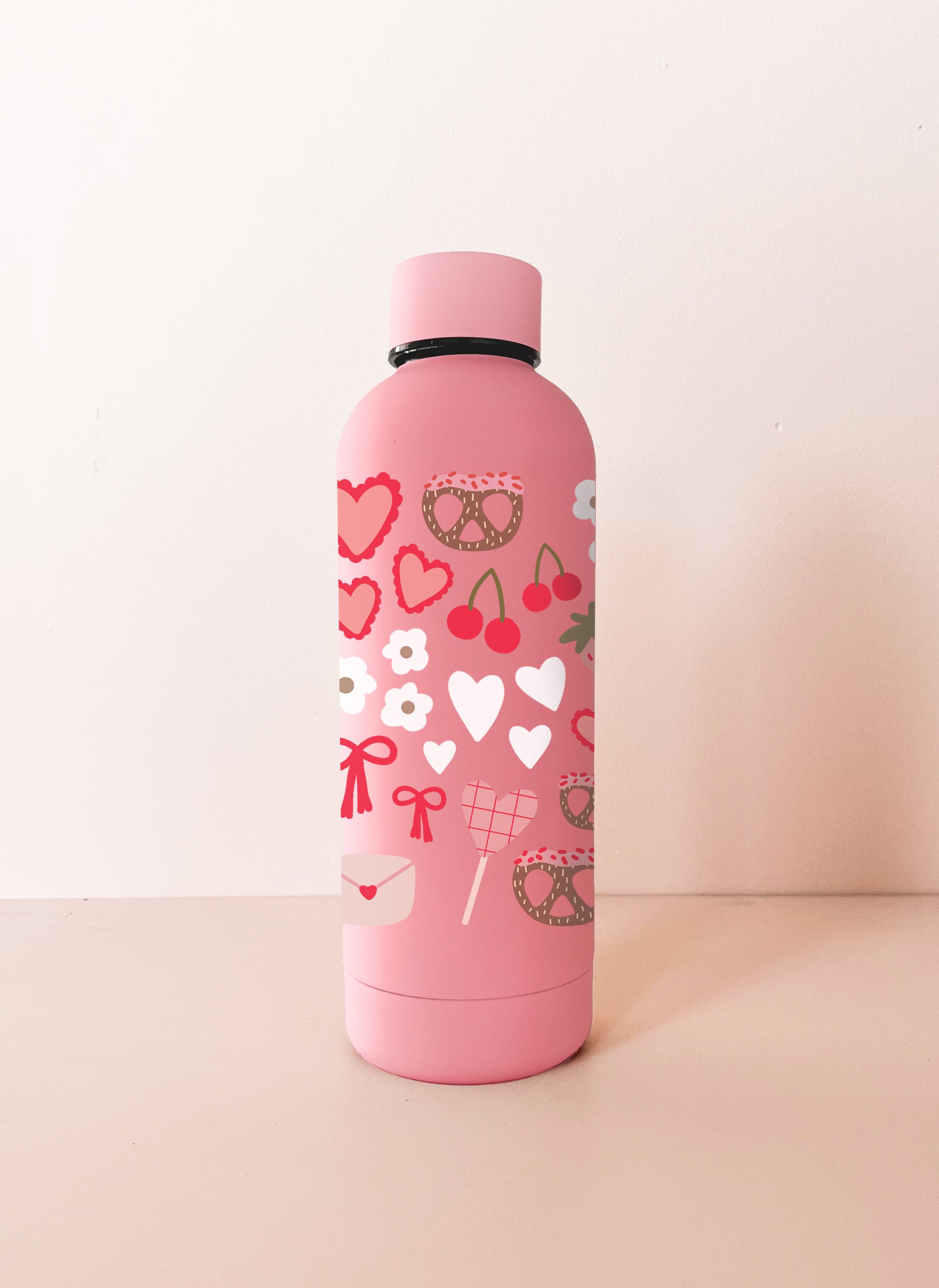 Bouteille en acier inox 17oz - Saint-Valentin