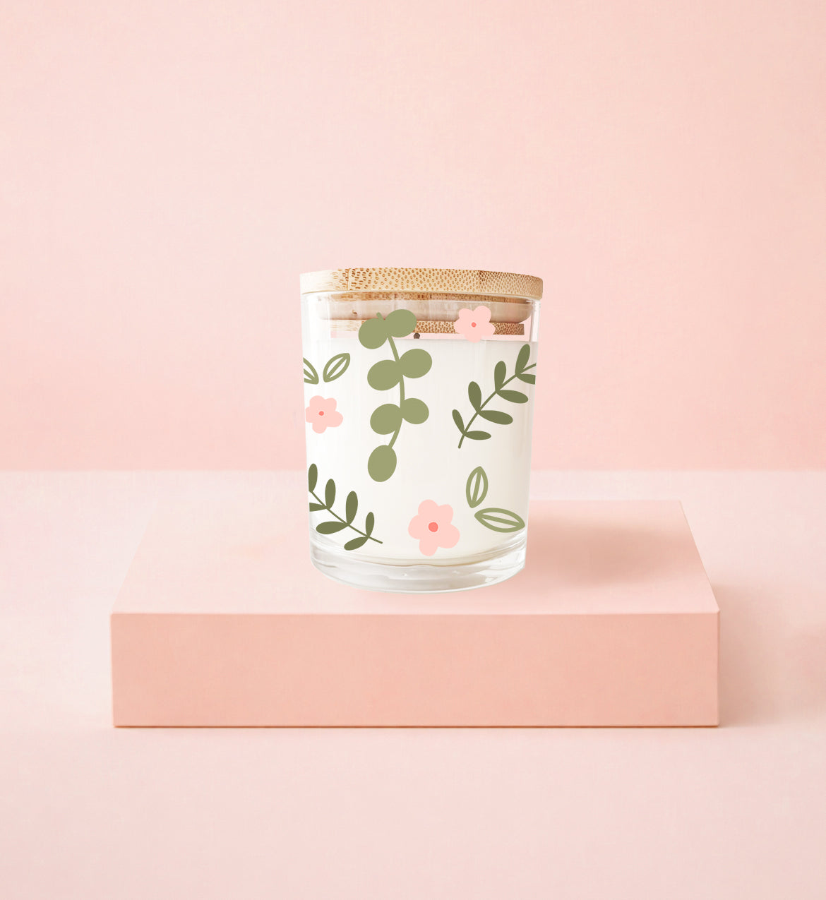 Bougie réutilisable 8oz - Eucalyptus