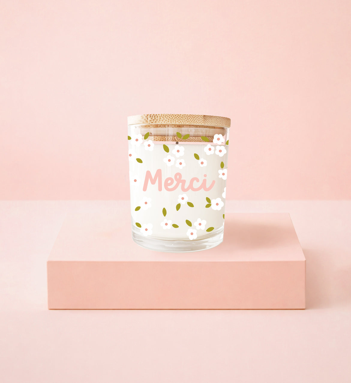 Bougie réutilisable - Merci