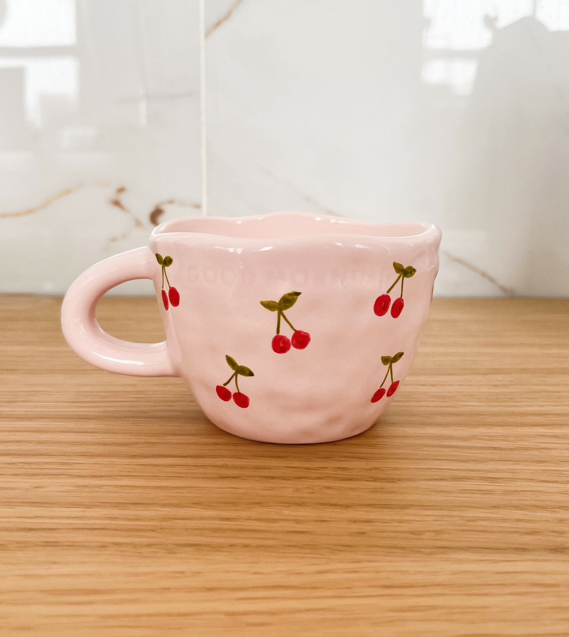 12oz Cream Ceramic Mug