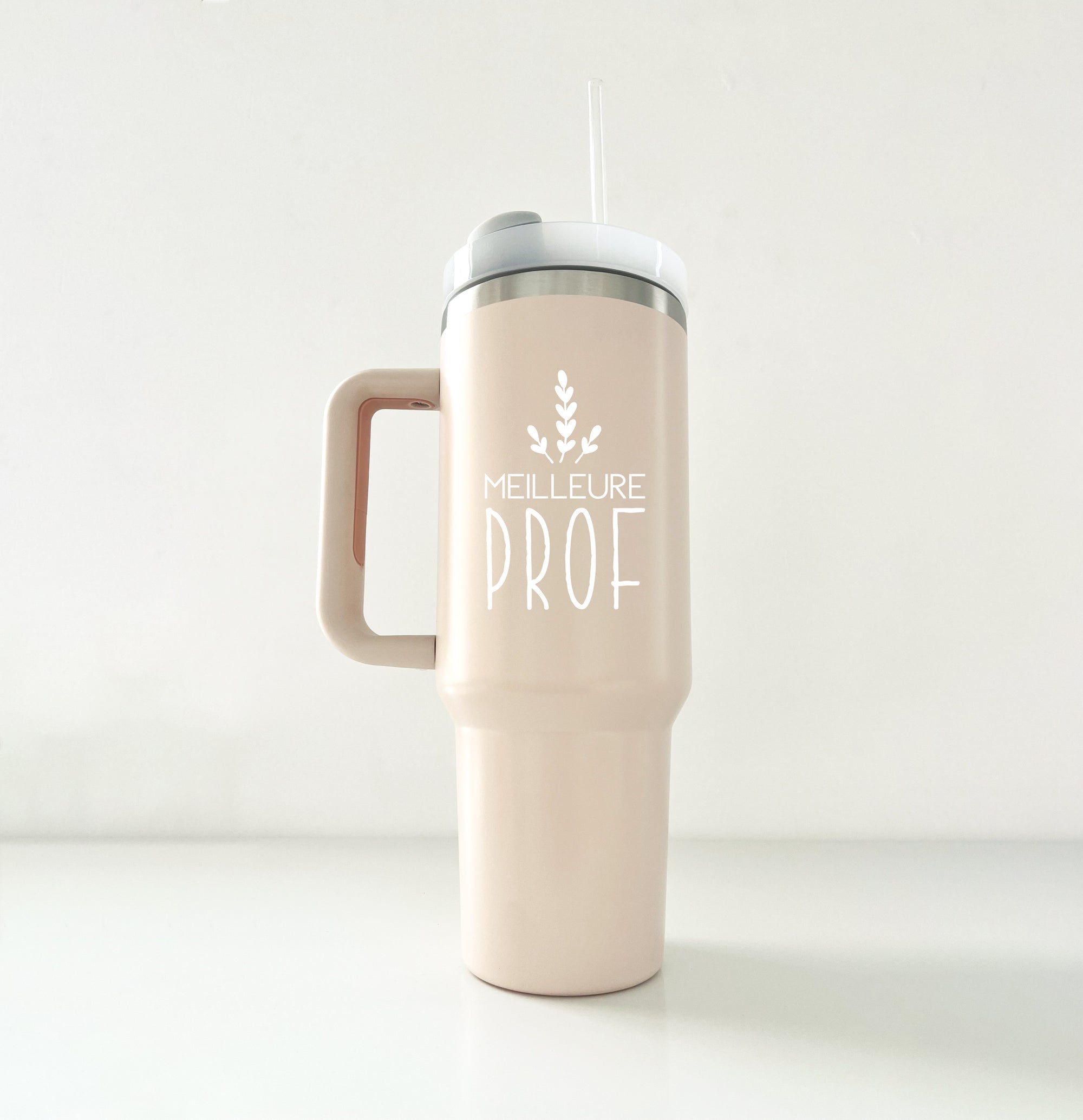 Gobelet isotherme 40oz - rose pâle cadeau fin d&#39;année