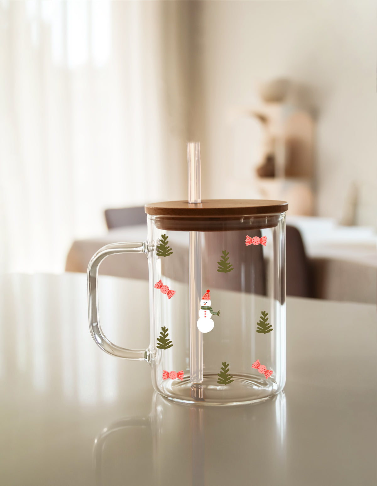 Tasse à paille - Décembre