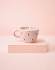 Bougie réutilisable - Fraises 8oz
