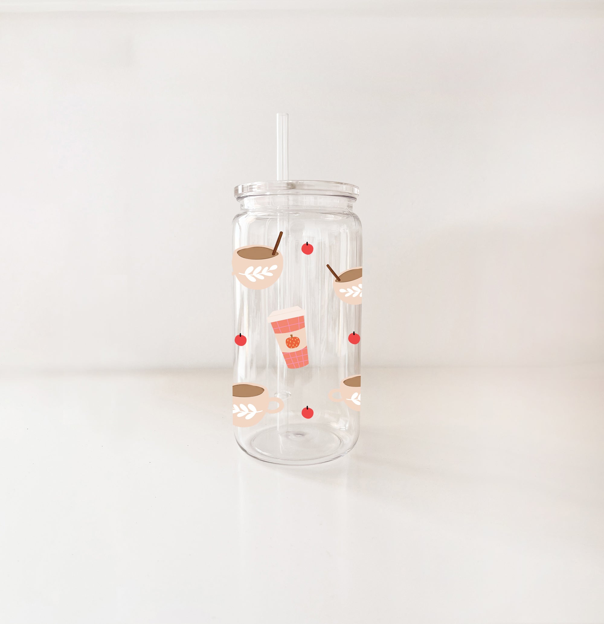 Verre en plastique - Pumpkin spice latte