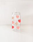 Verre en plastique 16oz - St-Valentin