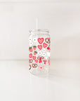 Verre en plastique 16oz - St-Valentin