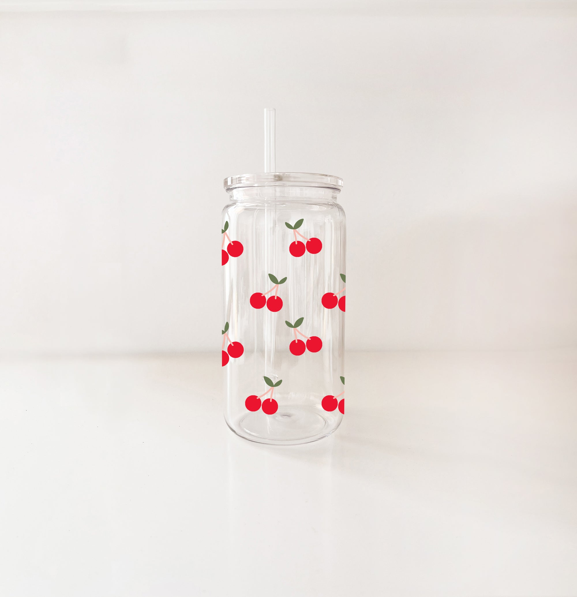 Verre en plastique 16oz - St-Valentin