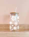 Verre boho - flocons