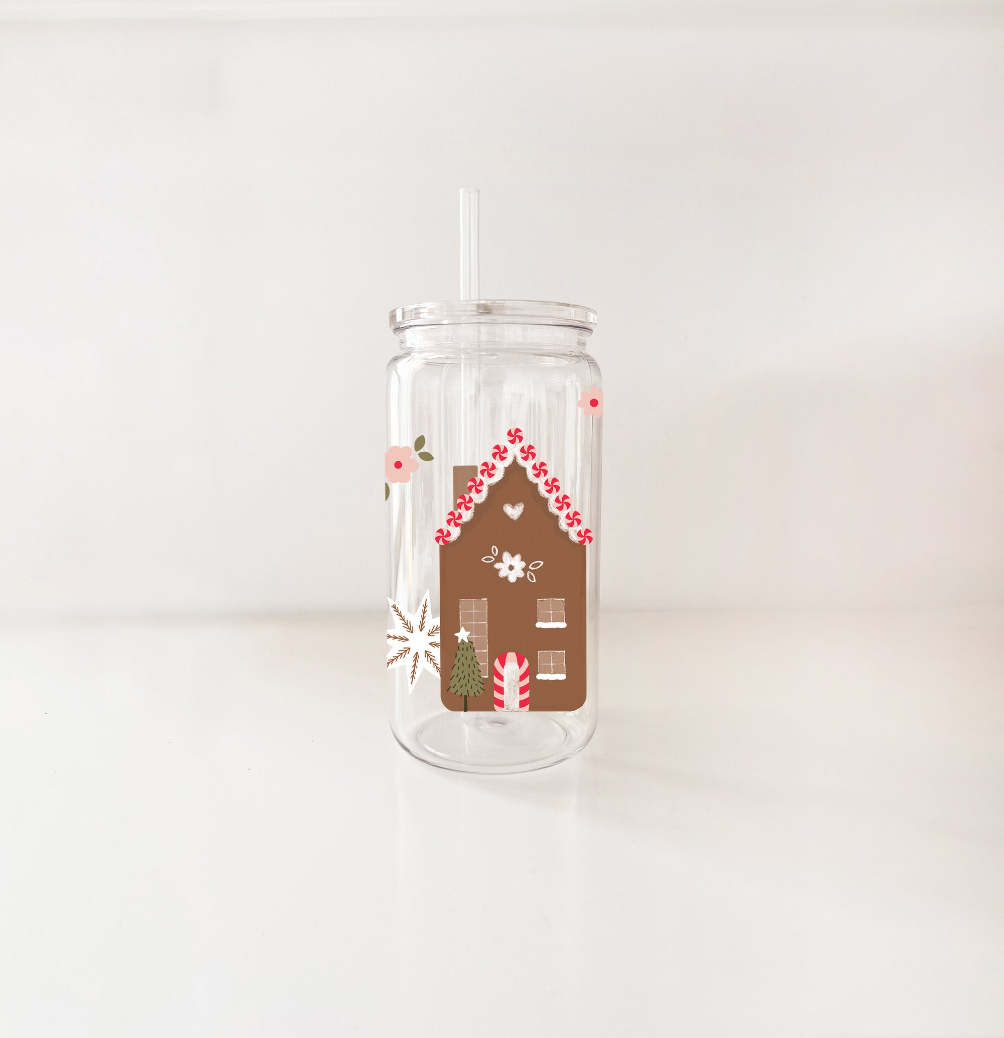 Verre en plastique 16oz - Noël