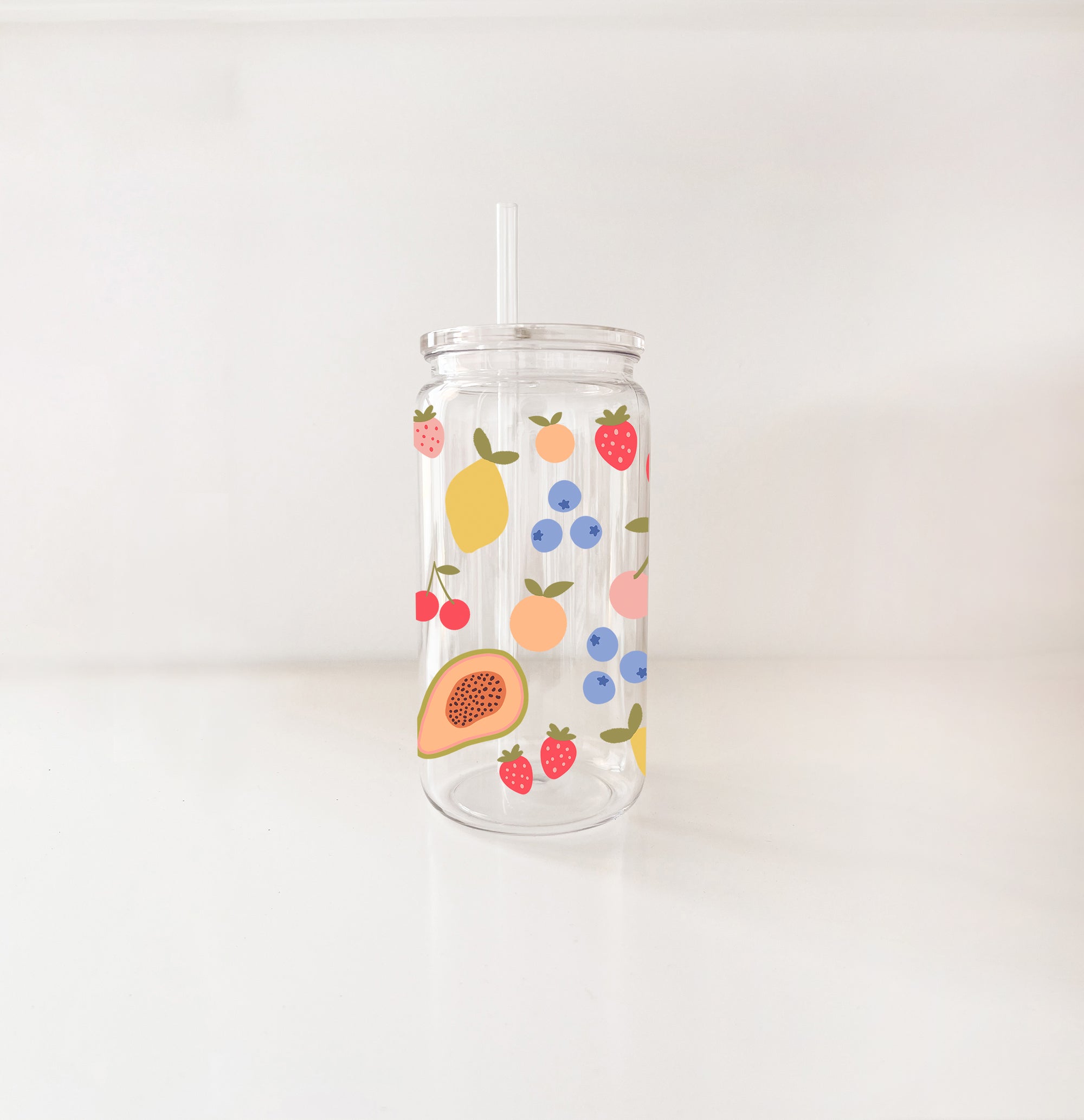 Verre en plastique - Tutti frutti
