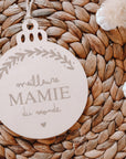 Pastille en bois - Meilleure mamie